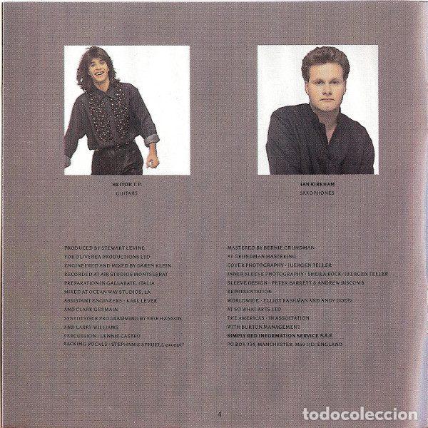 CDs de m&uacute;sica: Simply Red &ndash; A New Flame (CD, WEA 244689-2) - Foto 7