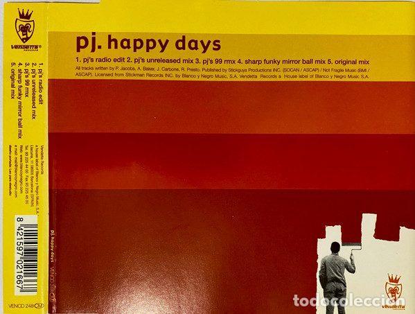 CD di Musica: PJ &ndash; Happy Days (CD, Vendetta Records VENCD248)