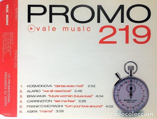 CDs de m&uacute;sica: Various &ndash; Promo Vale 219 (CD, Vale Music VLDP015-6)