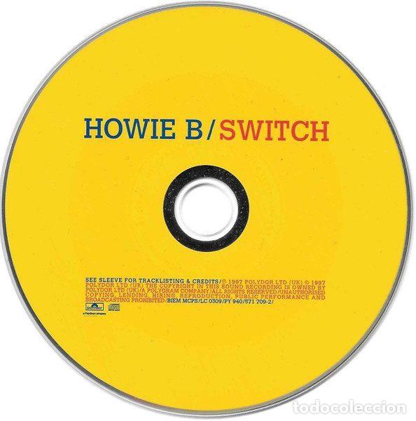 CDs de m&uacute;sica: Howie B &ndash; Switch (CD, Polydor 571 709-2) - Foto 3