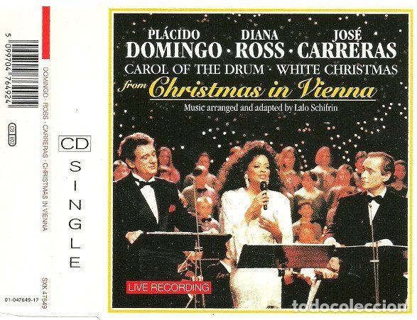 Musik-CDs: Pl&aacute;cido Domingo &bull; Diana Ross &bull; Jos&eacute; Carreras &ndash; Carol Of The Drum / White Christmas (From...