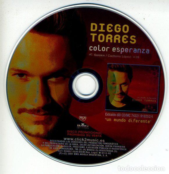 CD de M&uacute;sica: Diego Torres &ndash; Color Esperanza (CD, BMG Espa&ntilde;a 74321 928052)