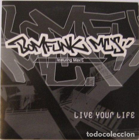 Musik-CDs: Bomfunk MC's Featuring Max'C &ndash; Live Your Life (CD, Epidrome SAMPCS 11109)