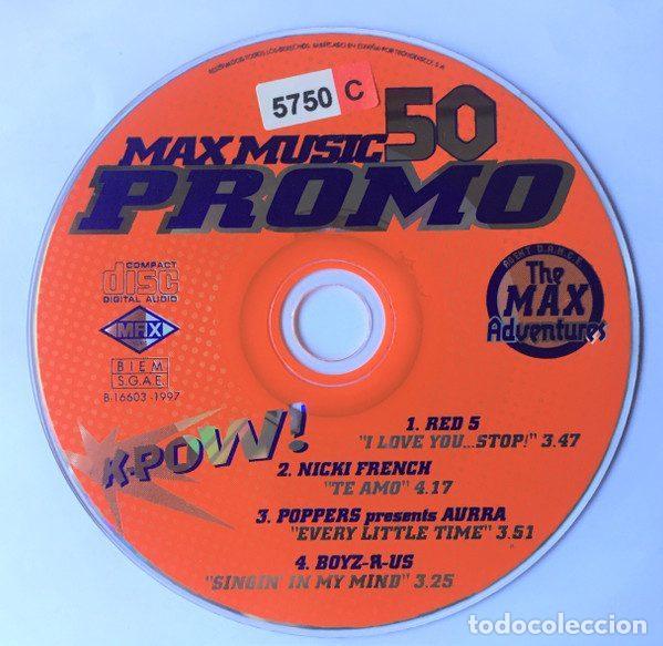 CDs de m&uacute;sica: Various &ndash; Promo Max 50 (CD, Max Music none) - Foto 4
