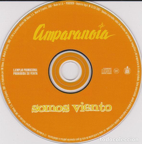 CDs de m&uacute;sica: Amparanoia &ndash; Somos Viento (CD, EMI-Odeon, S.A. PE02028) - Foto 3