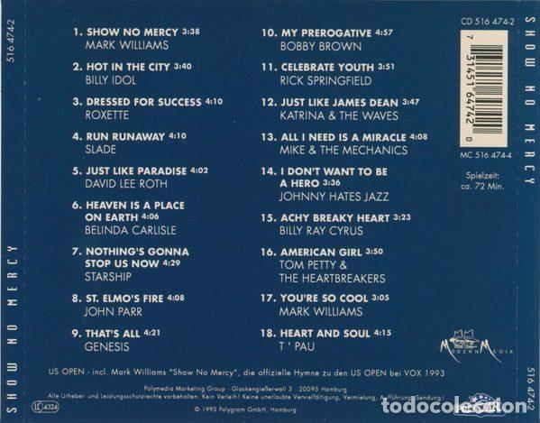 CDs de m&uacute;sica: Various &ndash; Show No Mercy (CD, Polystar 516 474-2) - Foto 2