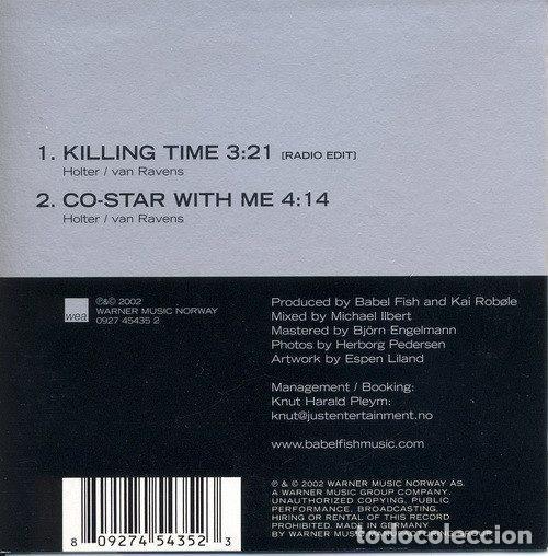 CDs de m&uacute;sica: Babel Fish &ndash; Killing Time (CD, WEA 0927 45435 2) - Foto 2