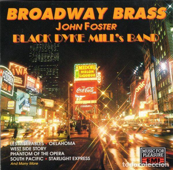 Musik-CDs: John Foster Black Dyke Mills Band &ndash; Broadway Brass (CD, Music For Pleasure CD-MFP 5947)