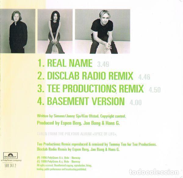 CDs de m&uacute;sica: DSound &ndash; Real Name (CD, Polydor 569 347-2) - Foto 3