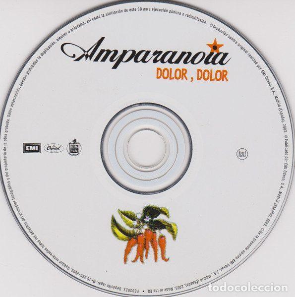 CDs de m&uacute;sica: Amparanoia &ndash; Dolor, Dolor (CD, Hispavox PE03023) - Foto 3