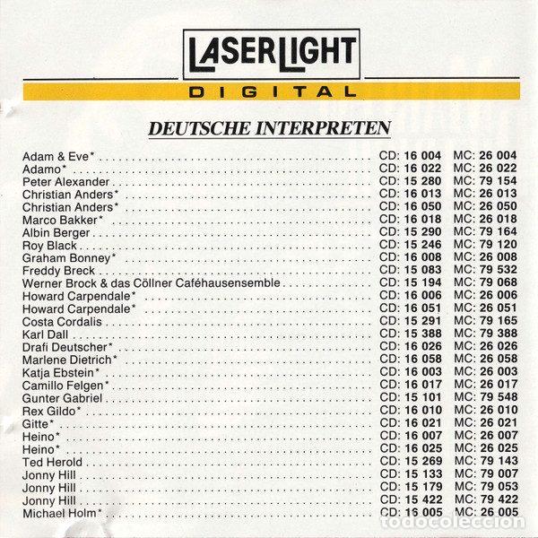 CDs de m&uacute;sica: Marlene Dietrich &ndash; Marlene Dietrich (CD, LaserLight Digital 16 058) - Foto 5