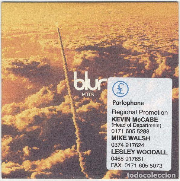 CD de M&uacute;sica: Blur &ndash; M.O.R. (CD, Food CDFOODDJ107)