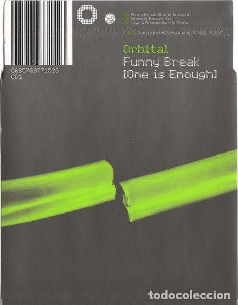 Musik-CDs: Orbital &ndash; Funny Break (One Is Enough) (CD, FFRR FCD395)