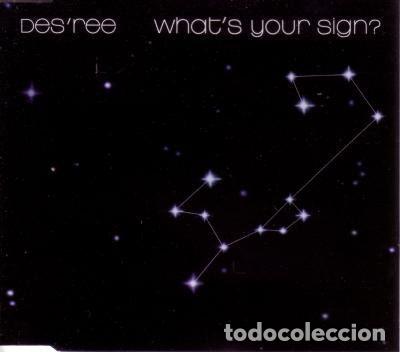 CD de M&uacute;sica: Des'ree &ndash; What's Your Sign? (CD, Sony Soho Square 666516 5)