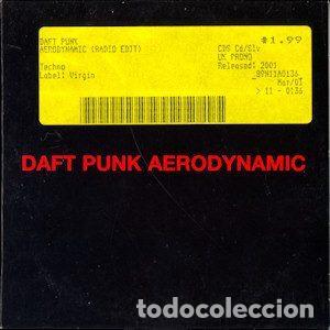 CDs de m&uacute;sica: Daft Punk &ndash; Aerodynamic (CD, Virgin VISA 6382) - Foto 2