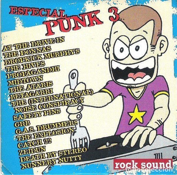CD di Musica: Various &ndash; Especial Punk 3 (CD, Rock Sound RSCDE PUNK 007)