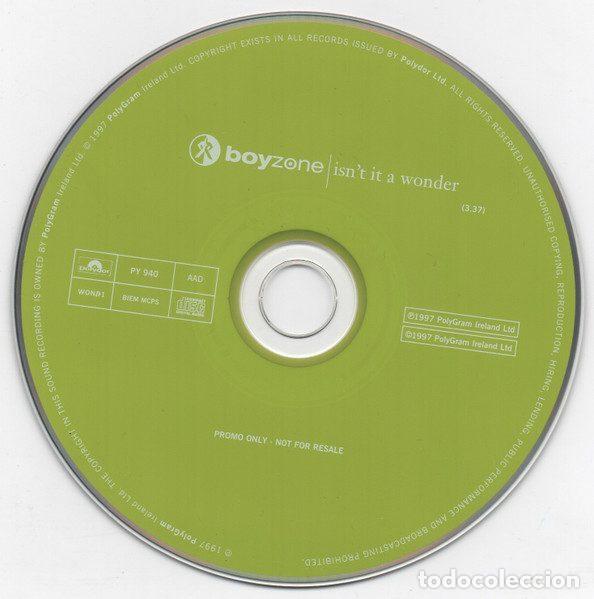 CDs de m&uacute;sica: Boyzone &ndash; Isnt It A Wonder (CD, Polydor WOND1) - Foto 4