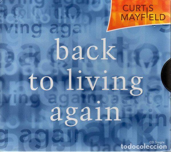 Musik-CDs: Curtis Mayfield &ndash; Back To Living Again (CD, Warner Bros. Records 9 17324-2)