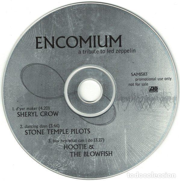 CDs de m&uacute;sica: Various &ndash; Encomium (A Tribute To Led Zeppelin) (CD, Atlantic SAM1583) - Foto 3