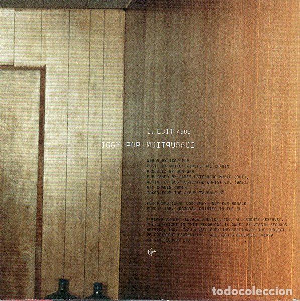 CDs de m&uacute;sica: Iggy Pop &ndash; Corruption (CD, Virgin VUSCDJ155) - Foto 2