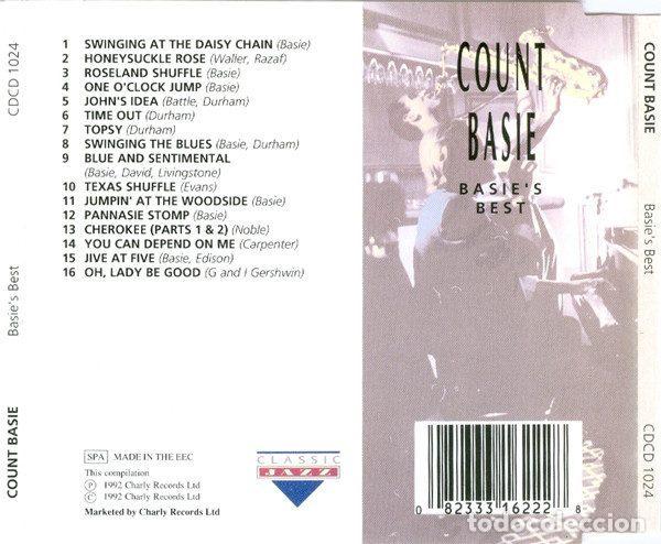 CDs de m&uacute;sica: Count Basie &ndash; Basies Best (CD, Classic Jazz CDCD 1024) - Foto 2