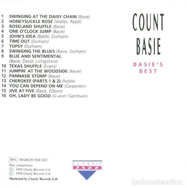 CDs de m&uacute;sica: Count Basie &ndash; Basies Best (CD, Classic Jazz CDCD 1024) - Foto 6