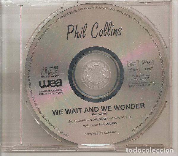 CD de M&uacute;sica: Phil Collins &ndash; We Wait And We Wonder (CD, WEA 1.697)