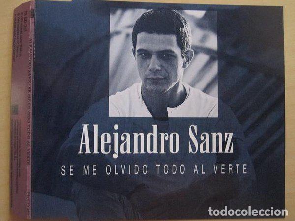 CD de M&uacute;sica: Alejandro Sanz &ndash; Se Me Olvido Todo Al Verte (CD, WEA PR CD 251)