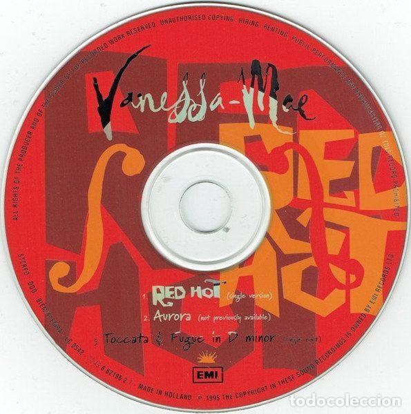 CDs de m&uacute;sica: Vanessa-Mae &ndash; Red Hot (CD, EMI CDMAE 2) - Foto 3