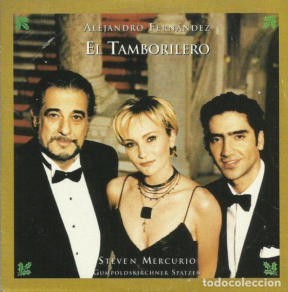 CD de M&uacute;sica: Alejandro Fern&aacute;ndez &ndash; El Tamborilero (CD, Sony Classical SSK 8599)