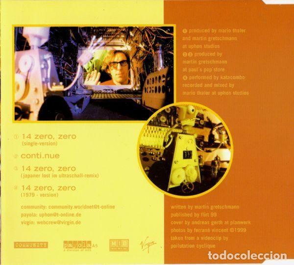 CDs de m&uacute;sica: Console &ndash; 14 Zero Zero (CD, Payola payola A5) - Foto 4