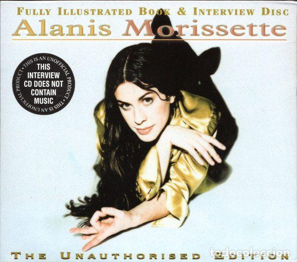 CDs de m&uacute;sica: Alanis Morissette &ndash; Fully Illustrated Book & Interview Disc (The Unauthorized Edition) (CD,... - Foto 1