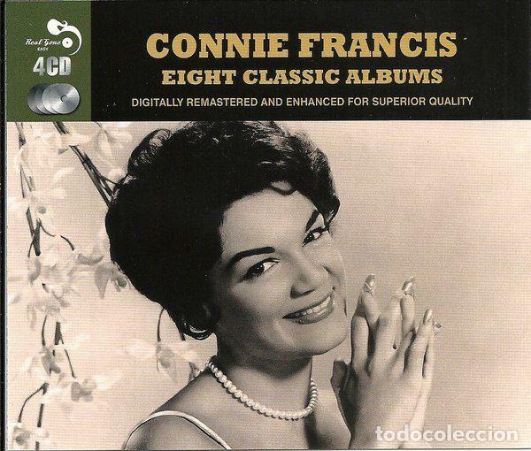 CDs de m&uacute;sica: Connie Francis &ndash; Eight Classic Albums (CD, Real Gone RGMCD024)