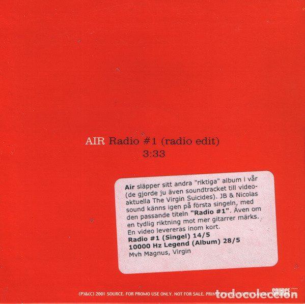 CDs de m&uacute;sica: AIR &ndash; Radio n&ordm; 1 (CD, Source 360&deg; SA6469) - Foto 2