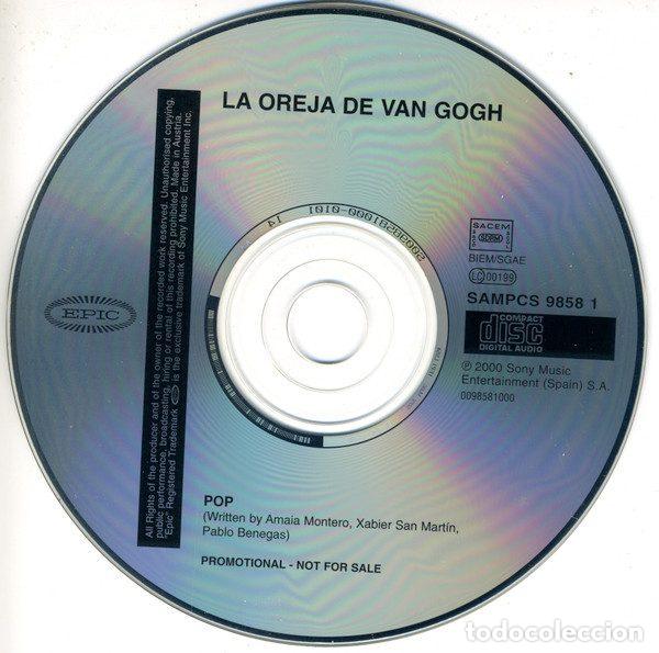 CDs de m&uacute;sica: La Oreja De Van Gogh &ndash; Pop (CD, Epic SAMPCS 9858) - Foto 3