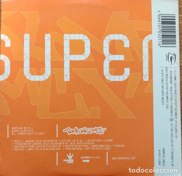CDs de m&uacute;sica: Bomfunk MCs &ndash; Super Electric (CD, Epidrome SAMPCS 10521) - Foto 2
