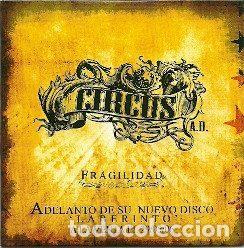 CD di Musica: Circus A.D. &ndash; Fragilidad (CD, Locomotive Records LM300 CDSG)