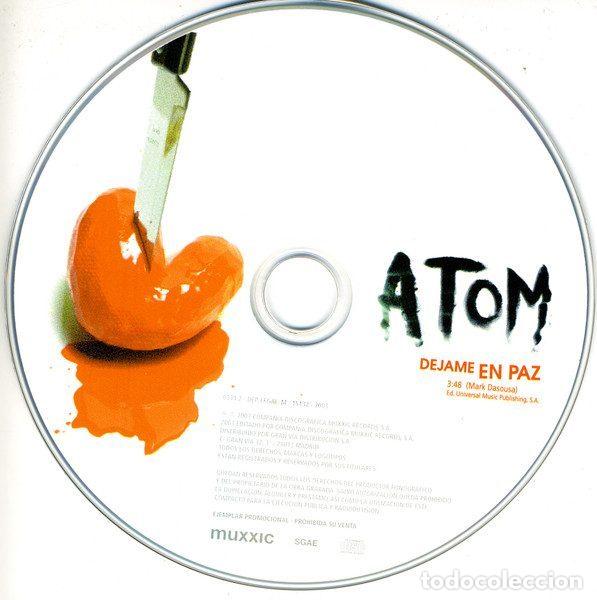 CDs de m&uacute;sica: Atom &ndash; Dejame En Paz (CD, Muxxic 0331-2) - Foto 3