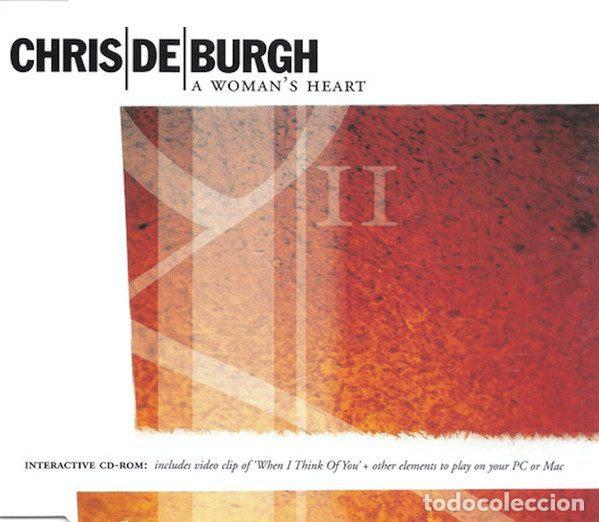 CDs de m&uacute;sica: Chris de Burgh &ndash; A Woman's Heart (CD, A&M Records 497 193-2)