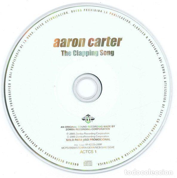 CDs de m&uacute;sica: Aaron Carter &ndash; The Clapping Song (CD, Jive ACTCS 1) - Foto 3