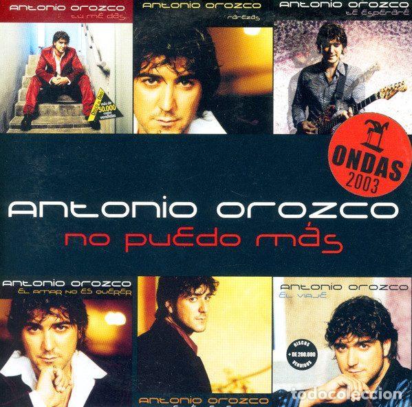 CD de M&uacute;sica: Antonio Orozco &ndash; No Puedo M&aacute;s (CD, Horus 05842)