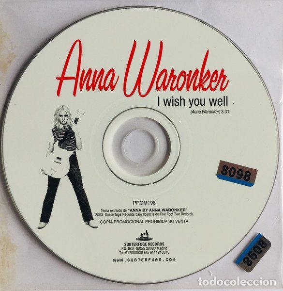 CDs de m&uacute;sica: Anna Waronker &ndash; I Wish You Well (CD, Subterfuge Records PROM196)