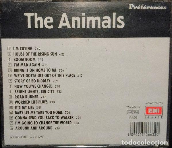 CDs de m&uacute;sica: The Animals &ndash; The Animals : Im Crying (CD, EMI 252 663-2) - Foto 2