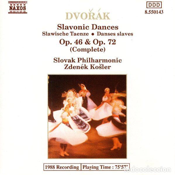 Musik-CDs: Anton&iacute;n Dvoř&aacute;k, Slovak Philharmonic, Zdeněk Ko&scaron;ler &ndash; Slavonic Dances Op. 46 & Op. 72 (Complete)...