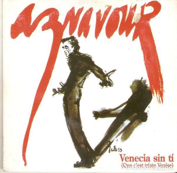 Music CDs: Charles Aznavour &ndash; Venecia Sin Ti (CD, Hispavox 40 2471 2)