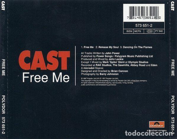 CDs de m&uacute;sica: Cast &ndash; Free Me (CD, Polydor 573 651-2) - Foto 2