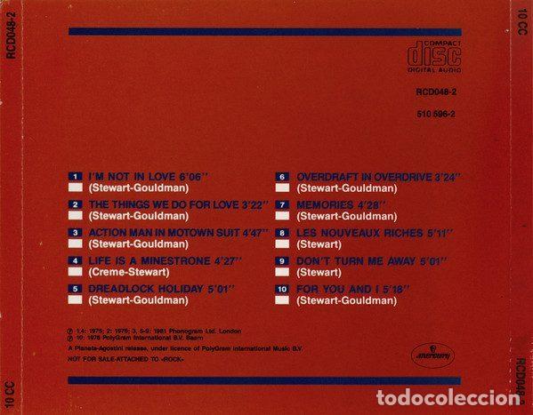 CDs de m&uacute;sica: 10cc &ndash; 10cc (CD, Planeta-Agostini RCD048-2) - Foto 2