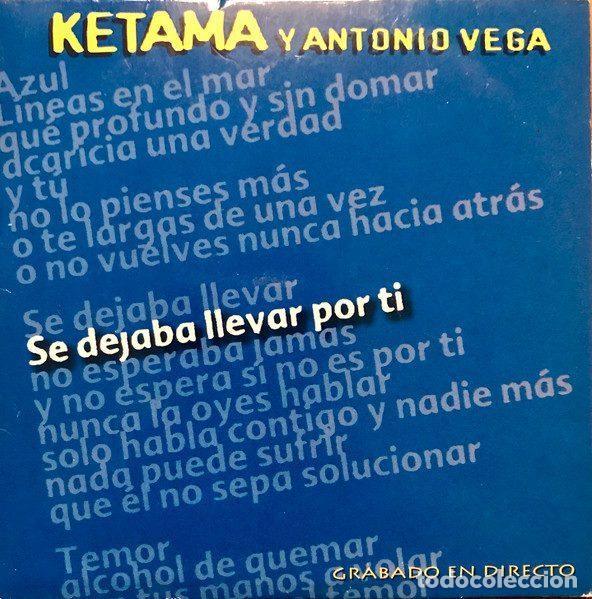Musik-CDs: Ketama Y Antonio Vega &ndash; Se Dejaba Llevar Por Ti (CD, Mercury 852 724-2)