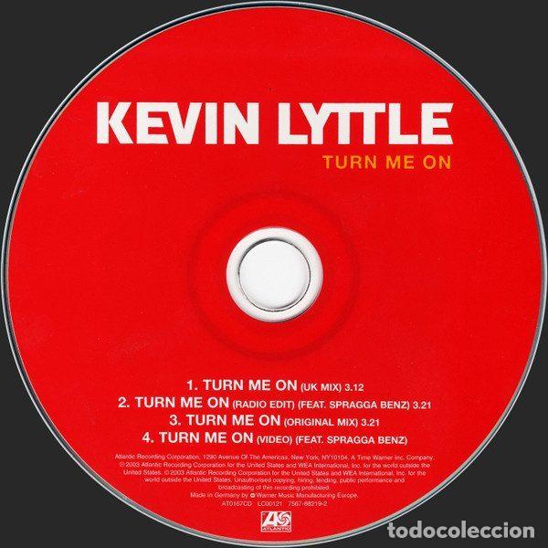 CDs de m&uacute;sica: Kevin Lyttle &ndash; Turn Me On (CD, Atlantic AT0167CD) - Foto 3