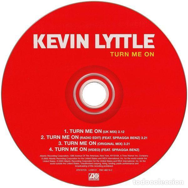 CDs de m&uacute;sica: Kevin Lyttle &ndash; Turn Me On (CD, Atlantic AT0167CD) - Foto 9